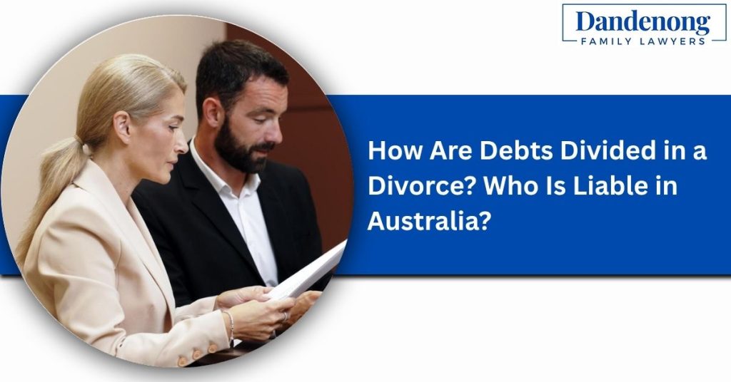 how are debts divided in a divorce